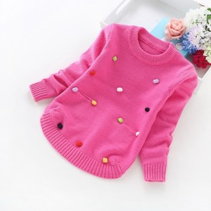 new winter children sweaters 2-6years girls' sweaters 8017