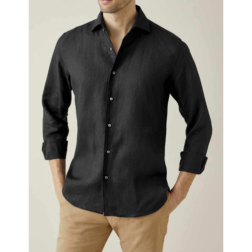 ALENMEZA-Men-s-Black-100-Linen-Casual-Spring-Summer-Modern-Fit-Pocketless-Shirt-5.png