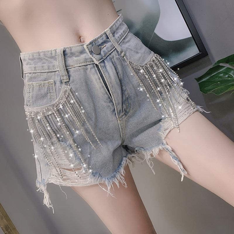 Jeans-Women-s-Summer-New-Solid-Color-High-Waist-Heavy-Work-Diamond-Tassel-Ripped-Shorts-Fashion-2.jpg