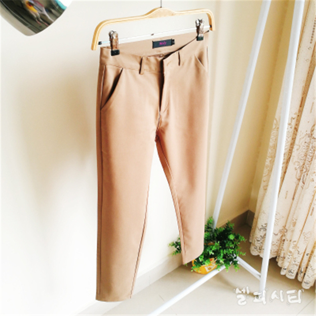 Mom's Slim waist oversized 4XL pants vintage High-quality Comfortable cotton pants street wear pencil stretch pants high waisted - Image 5