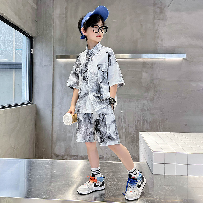 2022-New-Arrival-Summer-Little-Boys-Shirt-Shorts-Suits-Cotton-Graffiti-Printing-Kids-Baby-Sets-For-3.jpg