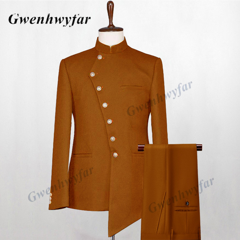 Gwenhwyfar-2021-Costume-Homme-Italian-Business-Slim-Fit-2-Pieces-Navy-Men-s-Suits-Groom-Prom-1.jpg