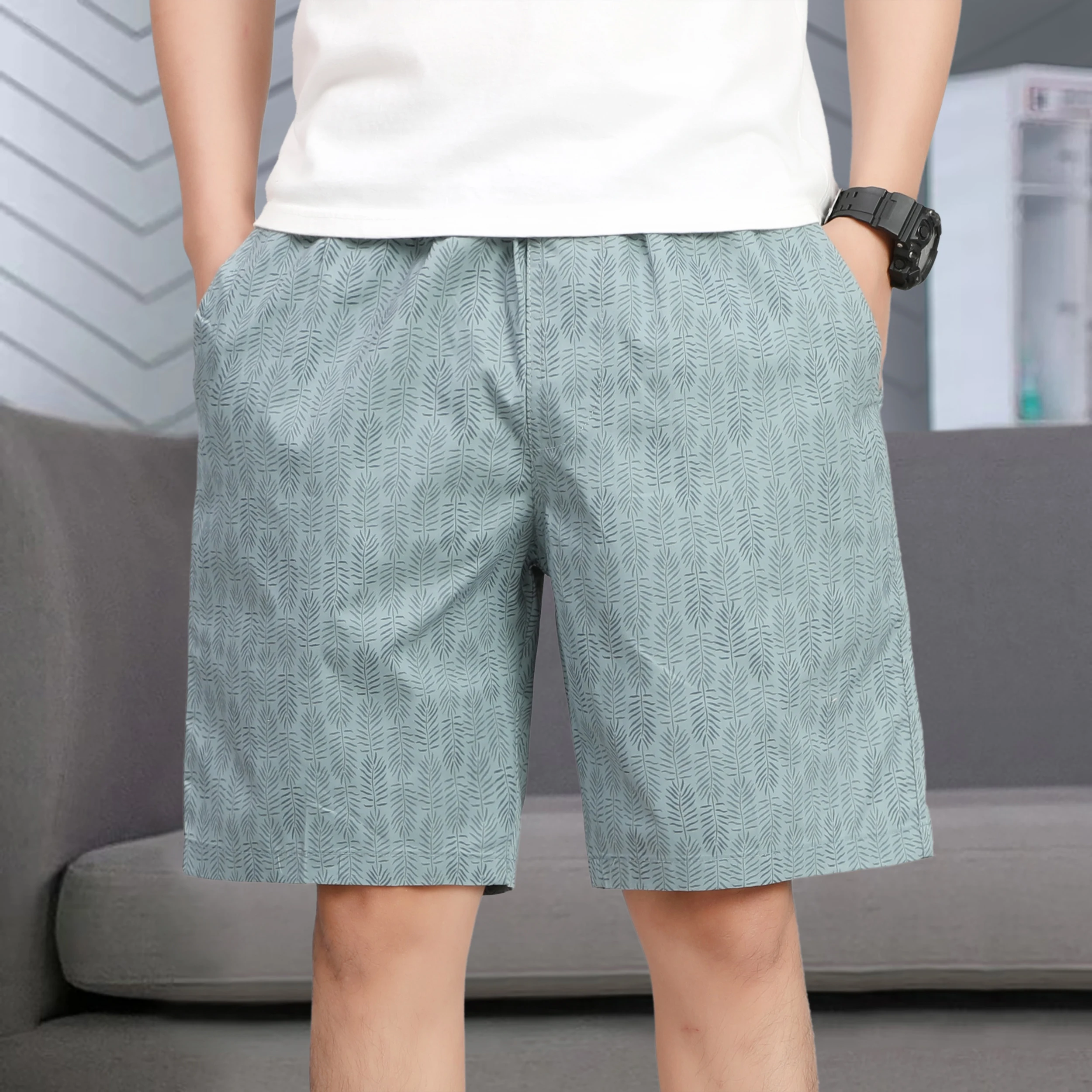 Shorts men's summer thin casual trousers large trousers men's sports trousers workwear men's five-minute trousers - Image 5