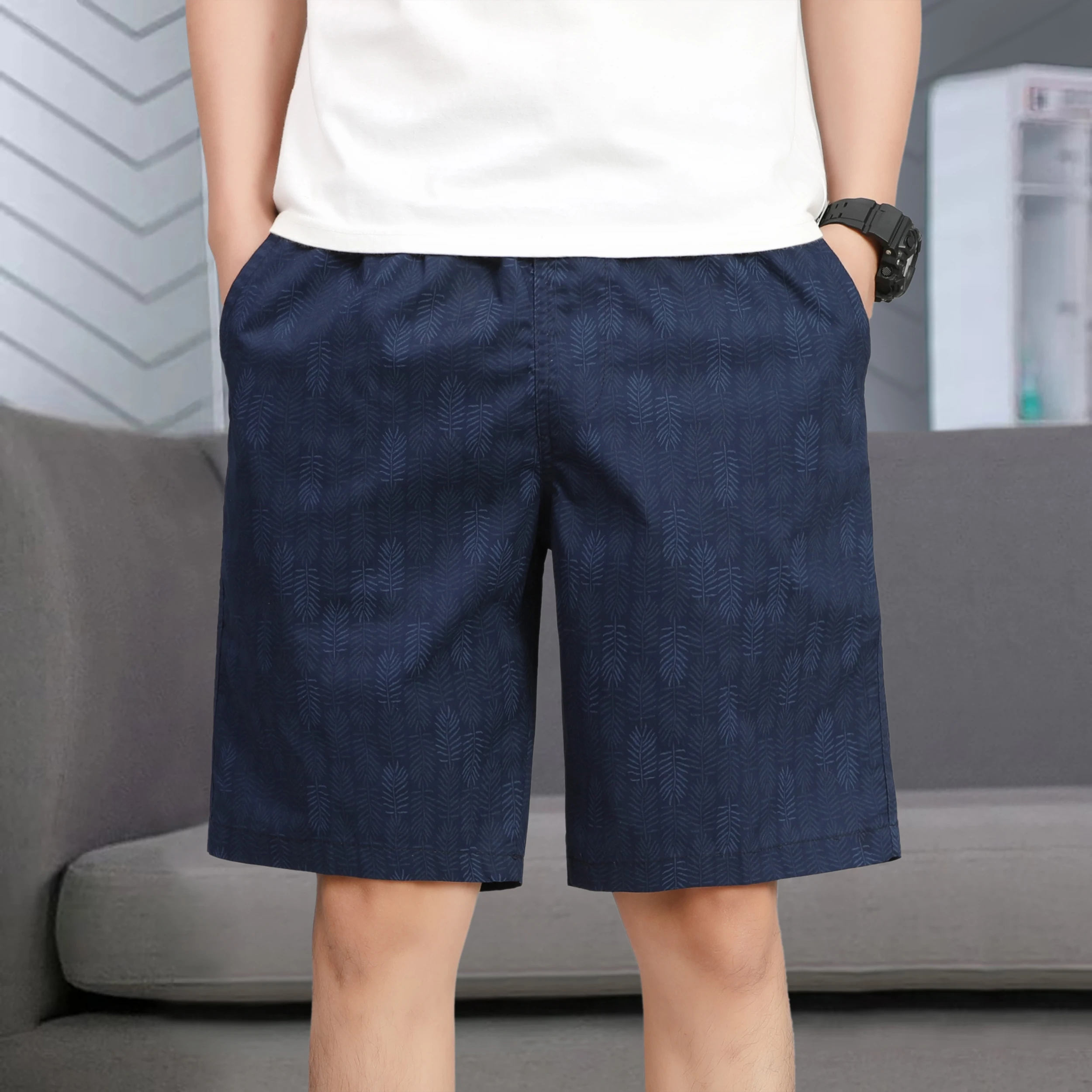 Shorts men's summer thin casual trousers large trousers men's sports trousers workwear men's five-minute trousers - Image 3