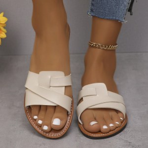 Plus Size 35-43 Shoes for Women Summer Slippers Women Flat Outdoor Beach Flip Flops Female Sandals Slides Shoes Women Sandals