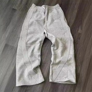 Casual Loose Straight Leg Pants Striped Fashion Trend Brand Street Hip-hop Jogging Men's Women's Harajuku Sweatpants