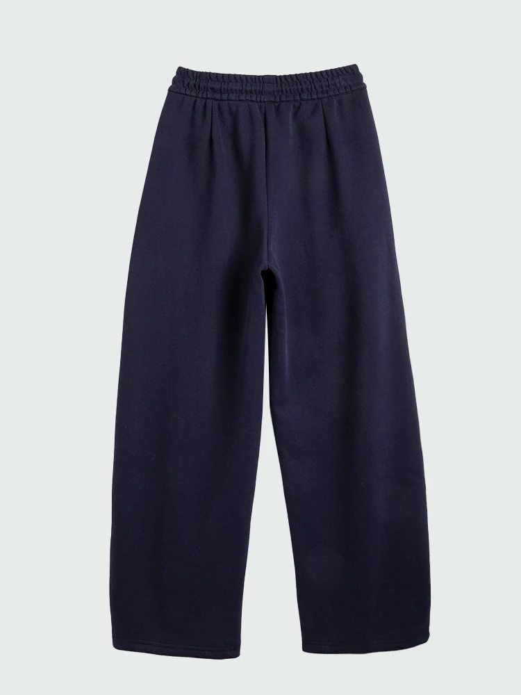 Bestseller Thickened Warm Curved Leg Pants Women's High Waist Casual Versatile Fleece Lined Sweatpants - Image 2